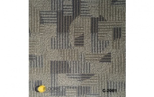 Sàn nhựa IDEFLOORS 3mm - Vân Thảm Keo C 2001 
