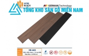 Sàn gỗ hobi cốt đen  hb683